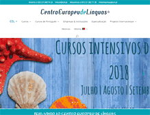 Tablet Screenshot of cel.pt